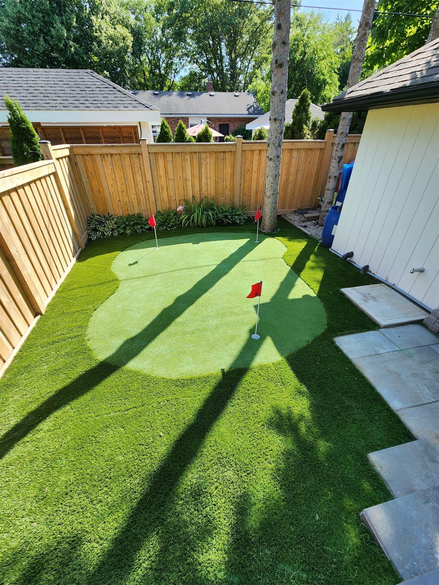 Artificial grass project by 11x12 Solutions