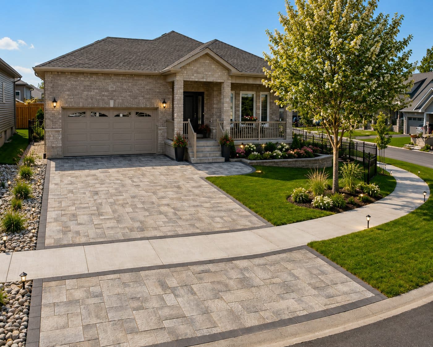 Driveways and entrances project by 11x12 Solutions