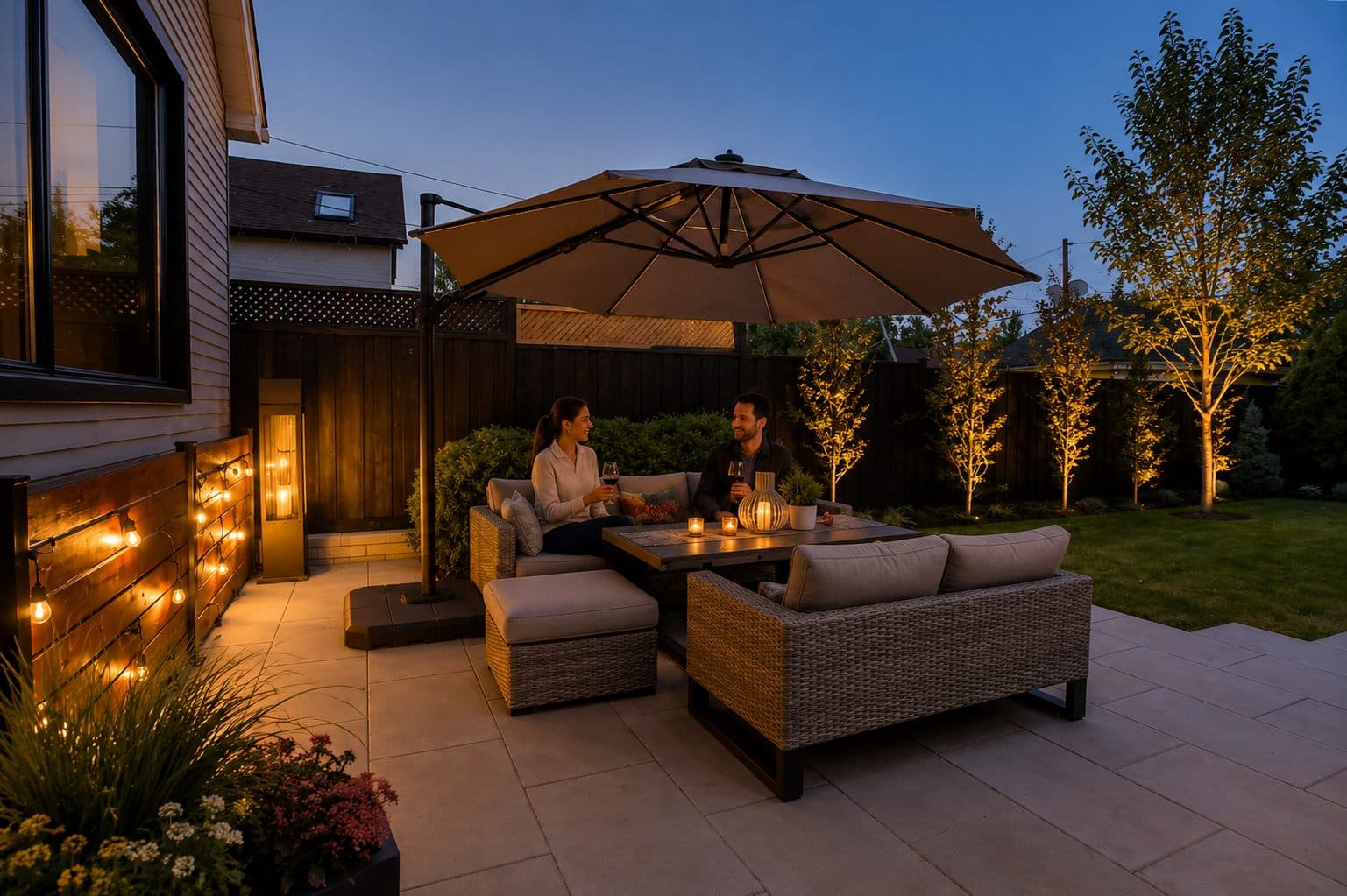 Interlock and landscaping project by 11x12 Solutions