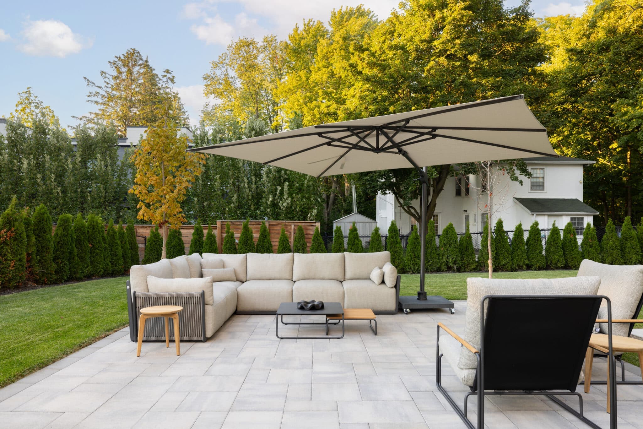 Interlock and landscaping project by 11x12 Solutions
